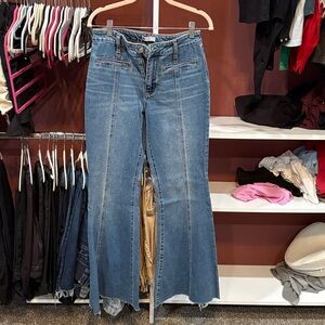 SO Women's Flare Blue Jeans